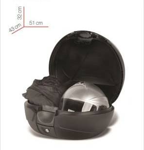 Kufer motocyklowy SHAD SH39 39 L Carbon