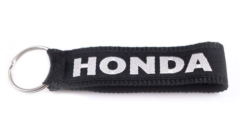 Honda czarna zawieszka do kluczy