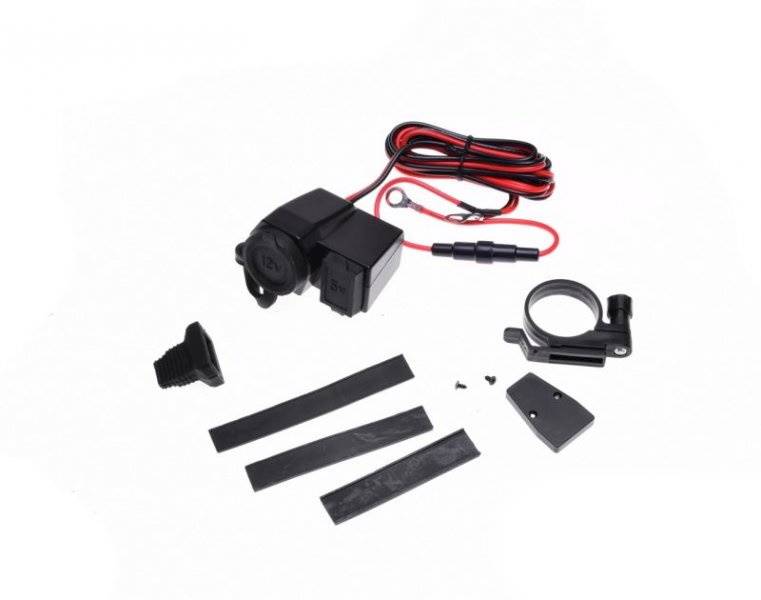GNIAZDO ZAPALNICZKI + USB MOTOCYKL SKUTER ATV