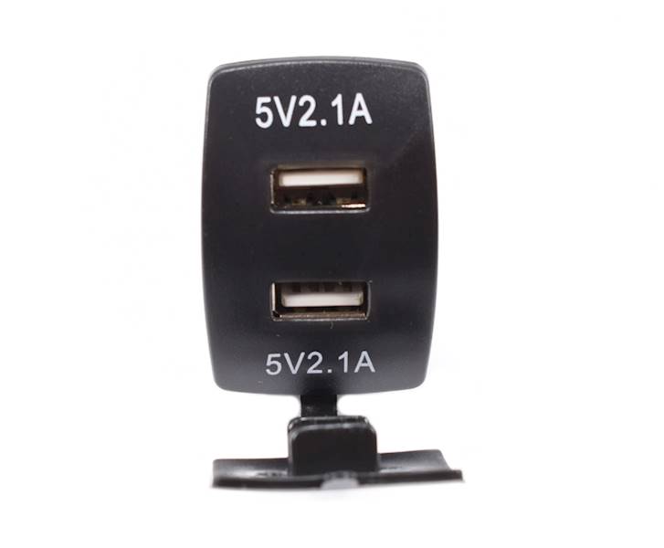 GNIAZDO USB 2 x 2.1A