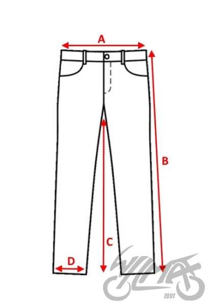 SPODNIE MOTOCYKLOWE LEOSHI JEANS BLUE ROZM.32