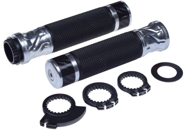 MANETKI MOTOCYKLOWE LEOSHI 655A SREBRNE