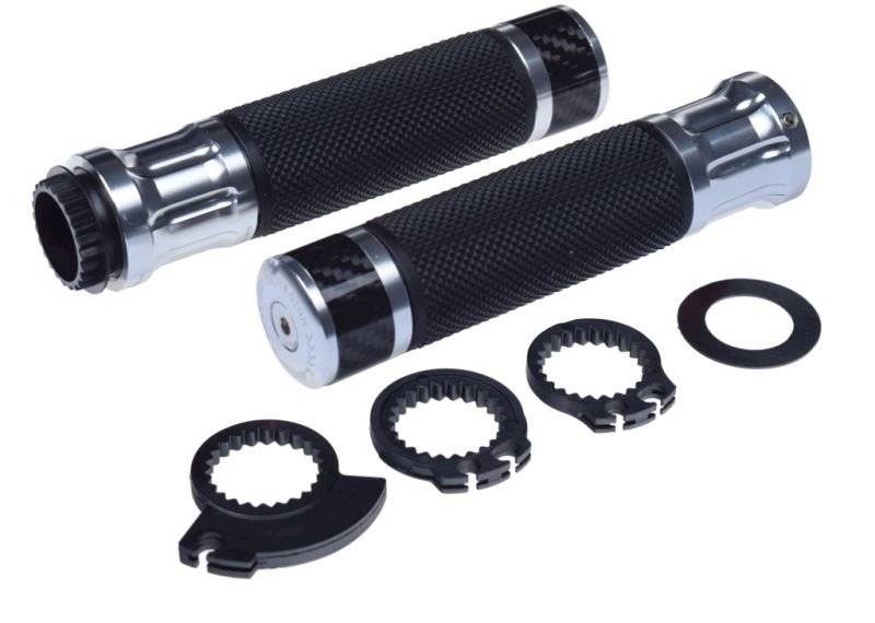 MANETKI MOTOCYKLOWE LEOSHI 655 SREBRNE