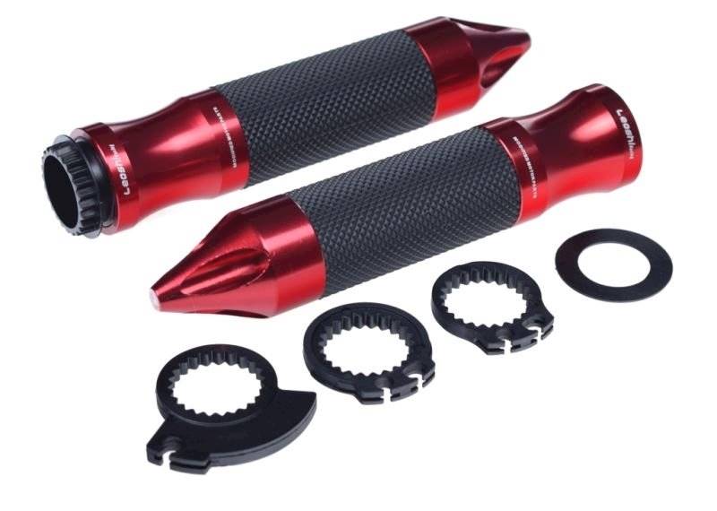 MANETKI MOTOCYKLOWE LEOSHI 653 CZERWONE