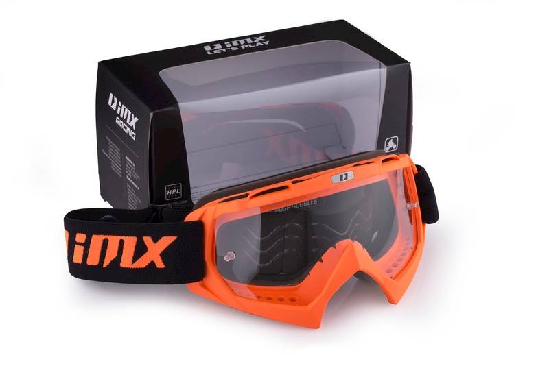 Gogle IMX MUD Orange Matt Cross/ATV