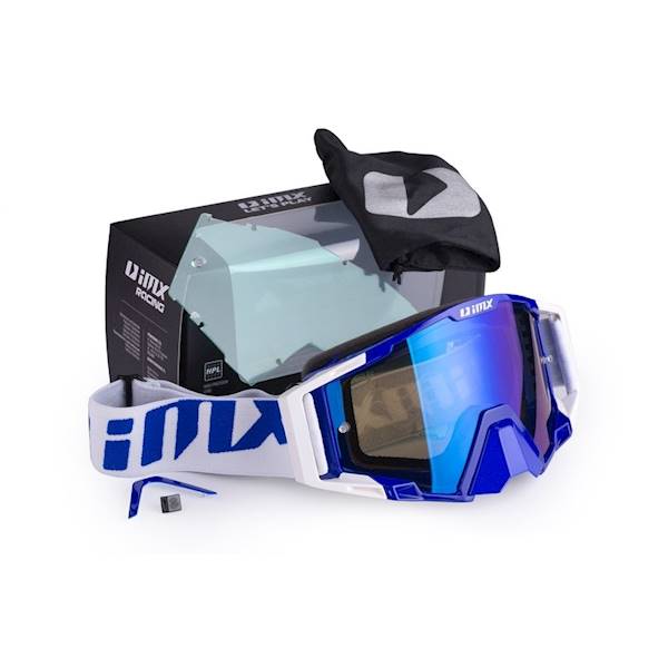 Gogle IMX SAND Blue/White Cross/ATV