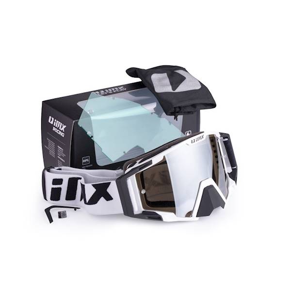 Gogle IMX SAND White/Black Matt Cross/ATV
