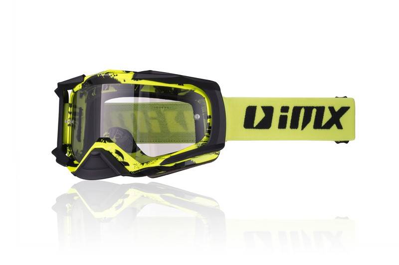 Gogle IMX DUST Graphic Yellow/Black Matt Cross/ATV