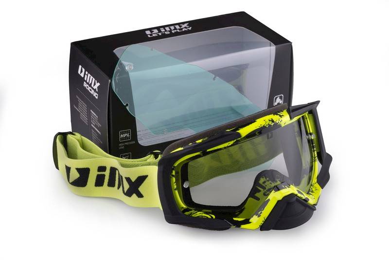 Gogle IMX DUST Graphic Yellow/Black Matt Cross/ATV