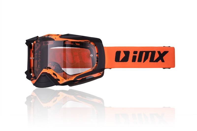 Gogle IMX DUST Graphic Orange/Black Matt Cross/ATV