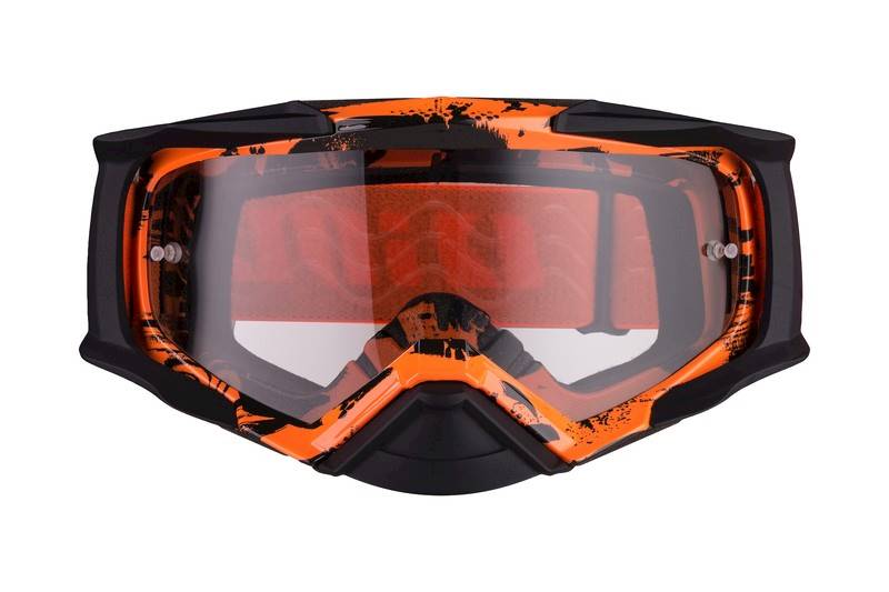 Gogle IMX DUST Graphic Orange/Black Matt Cross/ATV