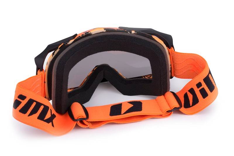 Gogle IMX DUST Graphic Orange/Black Matt Cross/ATV