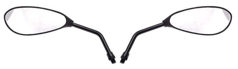 LUSTERKA MOTOCYKLOWE ŁEZKA CARBON MAT MAT M8 MP103