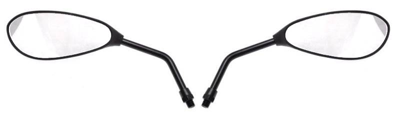 LUSTERKA MOTOCYKLOWE ŁEZKA CARBON MAT MAT M10 MP10
