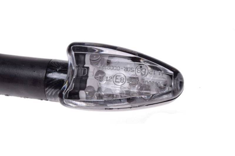KIERUNKOWSKAZ CARBON BIAŁY KLOSZ LED