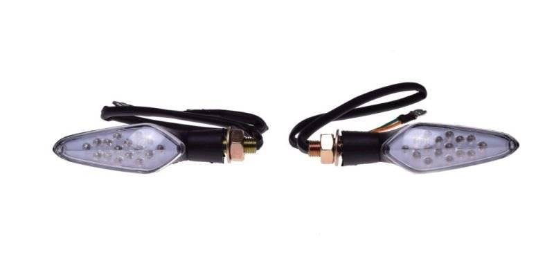 KIERUNKOWSKAZ BIAŁY KLOSZ LED 12V 1W