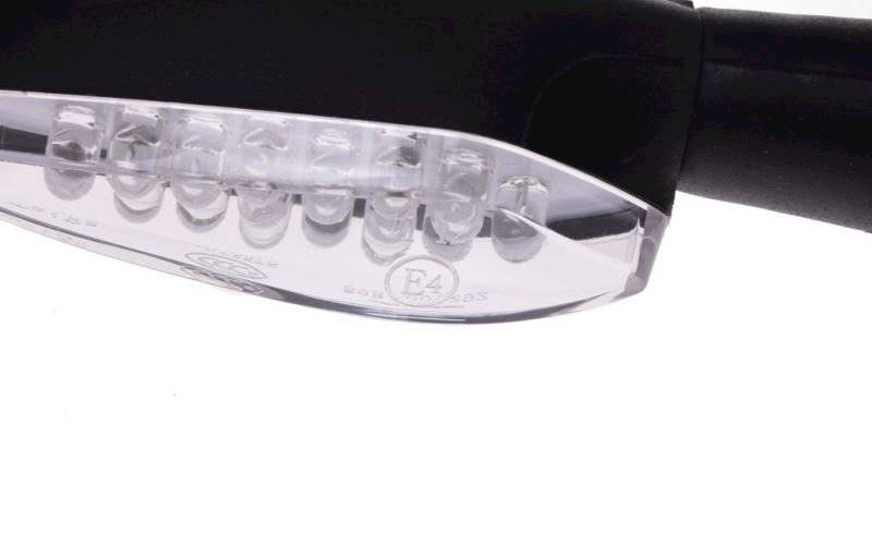 KIERUNKOWSKAZ BIAŁY KLOSZ LED 12V 1W