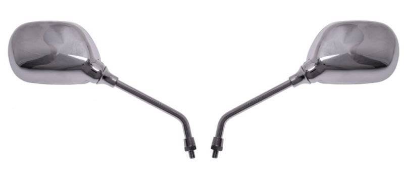 LUSTERKA MOTOCYKLOWE OWAL CHROM M10 MP101-L