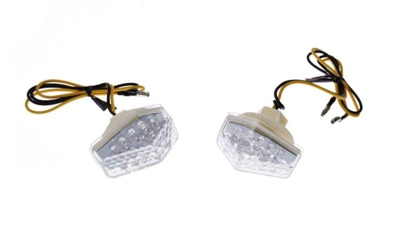 KIERUNKOWSKAZ BIAŁY KLOSZ LED DO SUZUKI