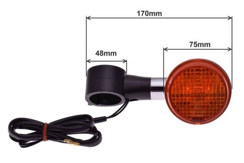 KIERUNKOWSKAZ DO HONDA VT600 OPASKA CHROM E11