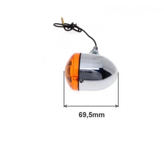 KIERUNKOWSKAZ CHROM BULLET WSPORNIK 8mm