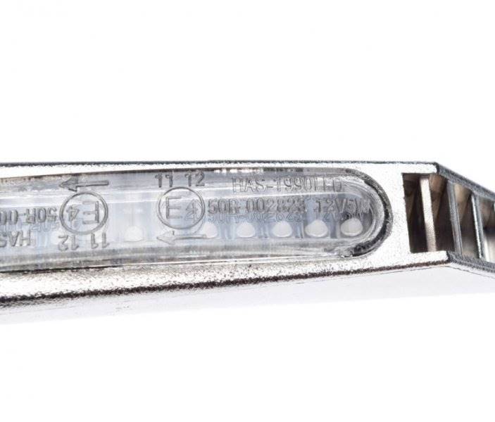 KIERUNKOWSKAZ LED SEKWENCYJNY CHROM