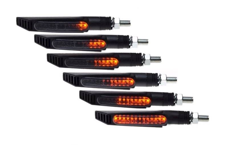 KIERUNKOWSKAZ LED SEKWENCYJNY CHROM