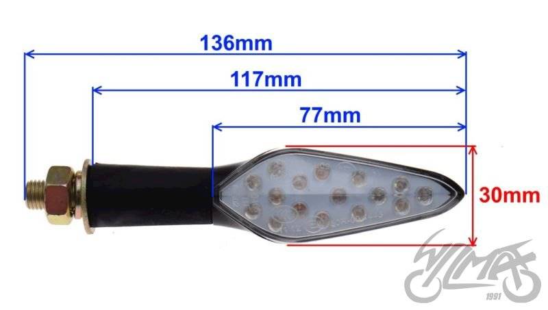 KIERUNKOWSKAZ PRZÓD LEWY DO ROMET CRS50 125