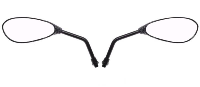 LUSTERKA MOTOCYKLOWE ŁEZKA CARBON M8 MP103-1