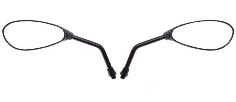 LUSTERKA MOTOCYKLOWE ŁEZKA CARBON M10 MP103-1