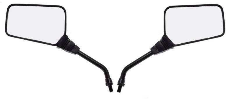 LUSTERKA MOTOCYKLOWE TRAPEZ CZARNE M10