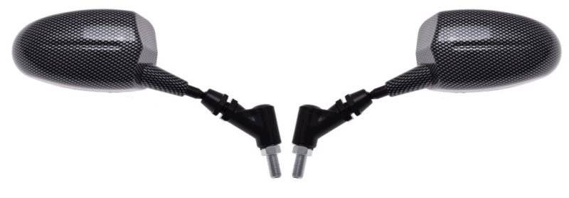 LUSTERKA MOTOCYKLOWE RACING CARBON M10 MP124