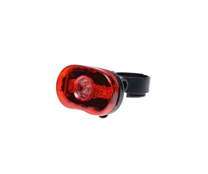Lampka rowerowa tył LED 0,5W