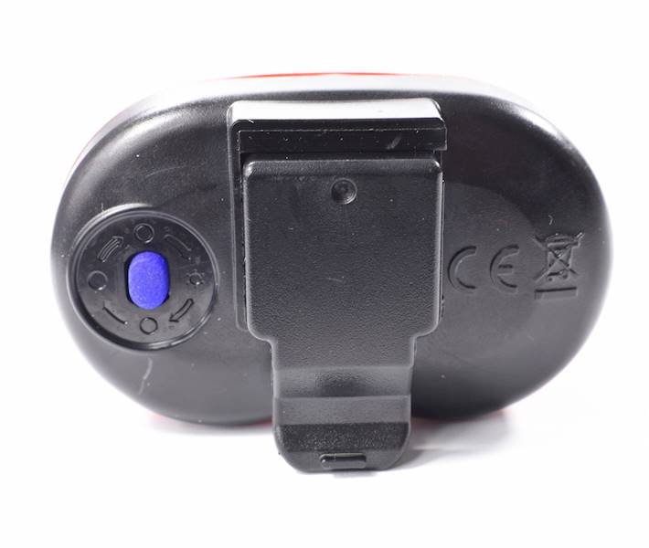 Lampka rowerowa tył LED 0,5W
