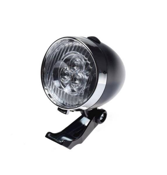Lampka rowerowa przód retro LED