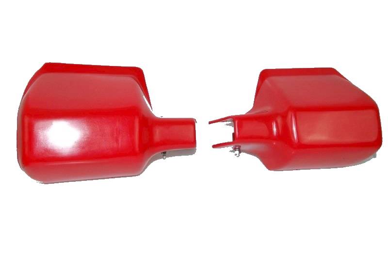 OSŁONY DŁONI RĄK HANDBARY SIMSON S51 CZERWONE