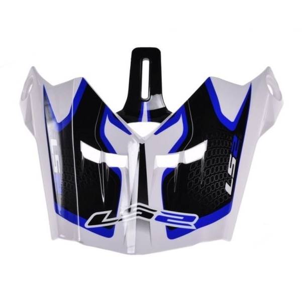 Daszek do kasku LS2 MX456 Compass White Blue
