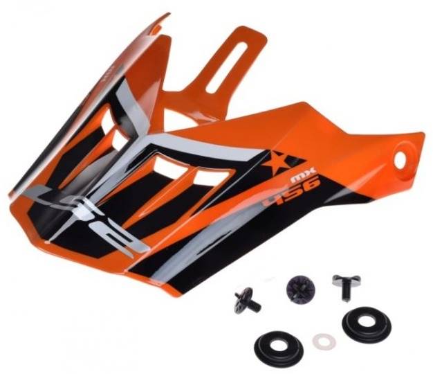 Daszek do kasku LS2 MX456 Rallie Orange