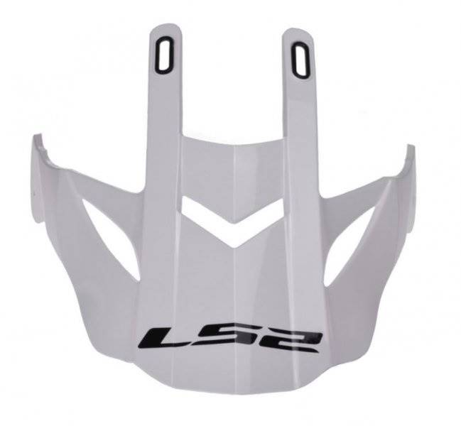 Daszek do kasku LS2 MX437 Fast Gloss White