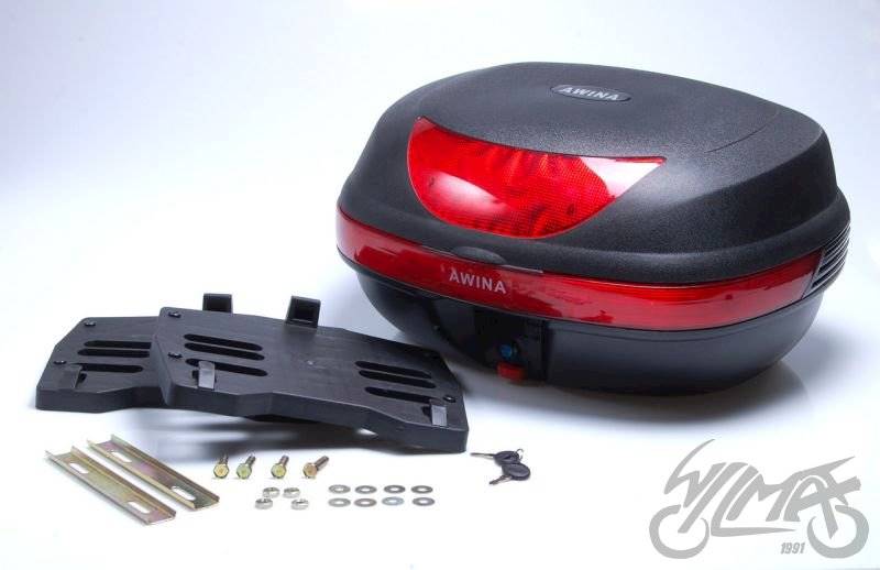 Kufer motocyklowy, skuterowy 55x41x28cm