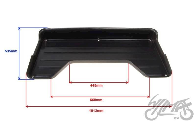 Kufer, bagażnik Quad/ATV tył 101x53.5x12cm