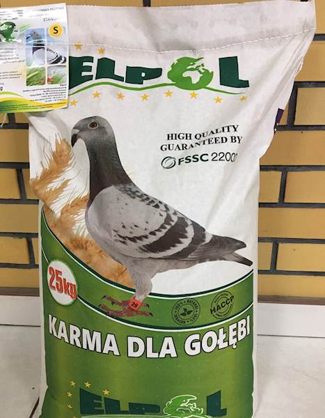 Mieszanka S dla gołębi a 25 kg
