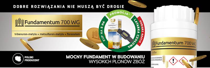 FUNDAMENTUM 700 WG 30 g 3 szt+LENTIPUR 500 SC 5 l