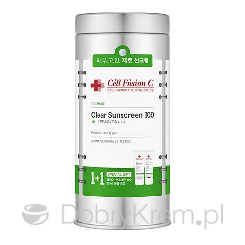 Cell Fusion Metal Clear Sunscreen 100 35 ml+35 ml