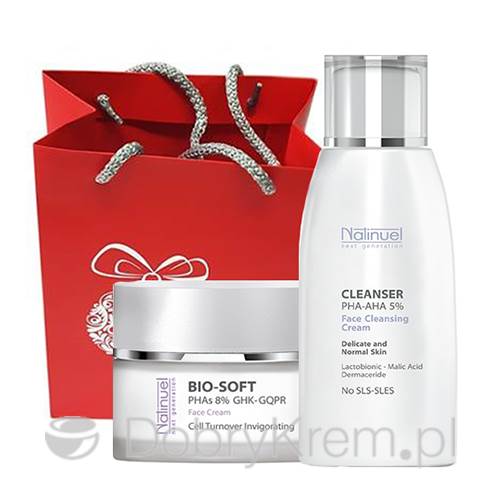 NATINUEL Zestaw Bio Soft+Cleanser 5