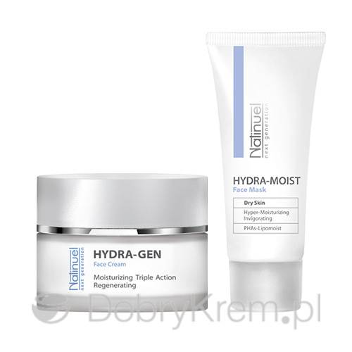 NATINUEL Zestaw Hydra Moist Mask + Hydra-Gen