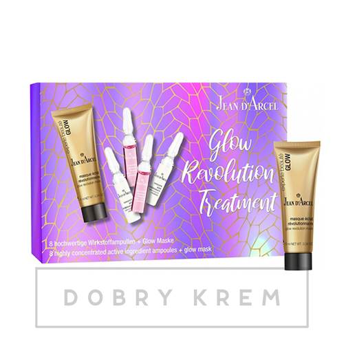 Jean D'Arcel Zestaw ampułek Glow Revolution Treatment 8 dni
