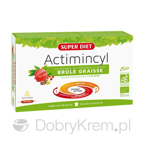 SUPER DIET Actimincyl Spalanie tłuszczu 20 x 15 ml