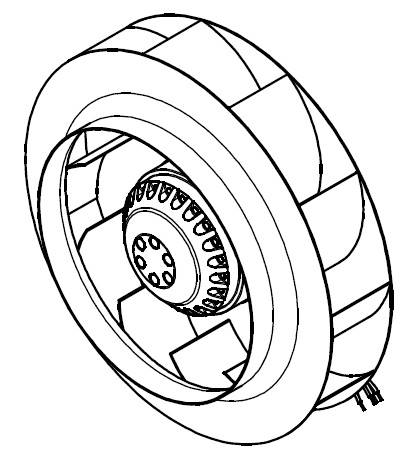 Wentylator FMI typ CFG315B100M400M-AC