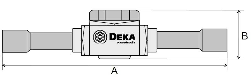 Wziernik VIB-012 ; 1/2" ; 45 bar ; lutowany